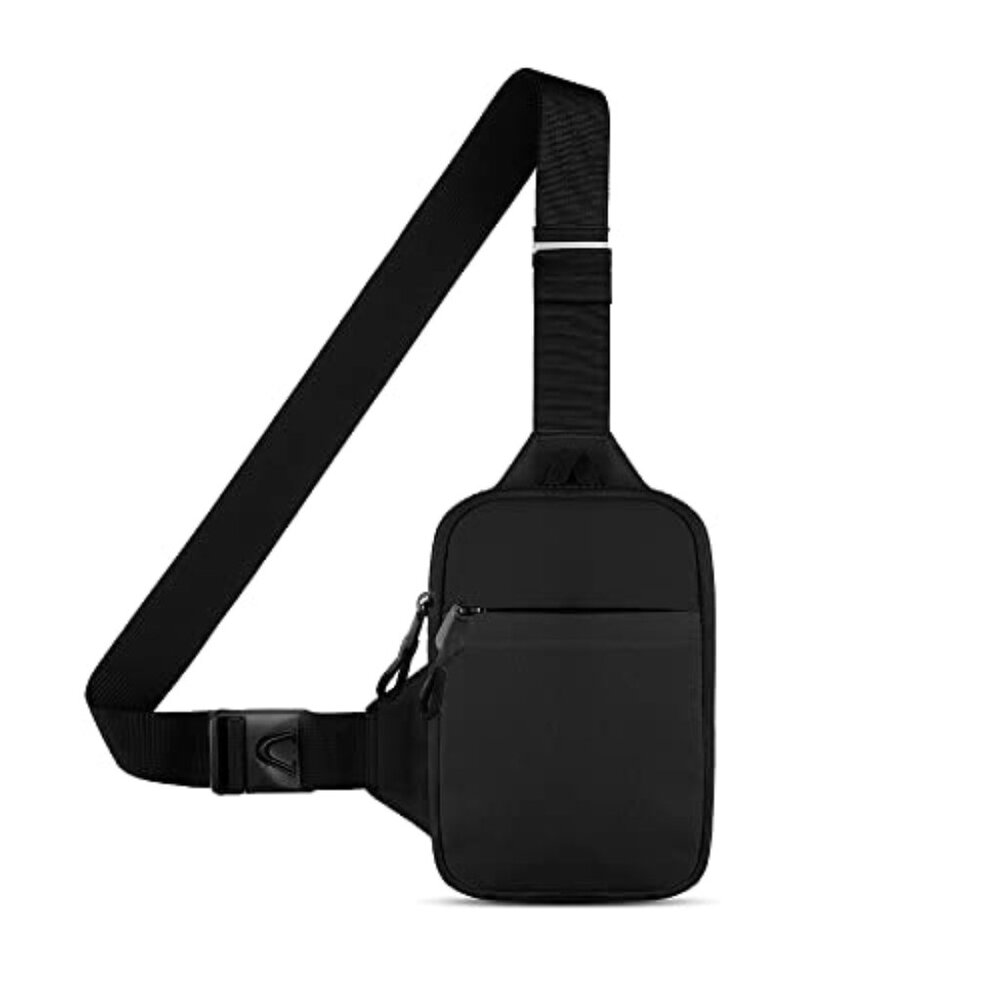 Mini‎ Crossbody Sling Bag Chest Bag Dual Pocket Water